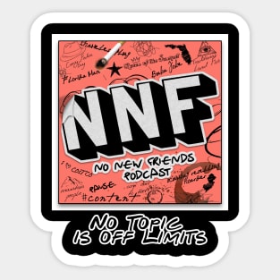 No Topic is Off Limits! Sticker